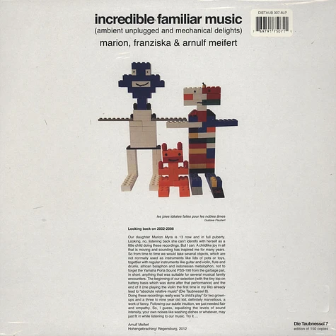 Arnulf & Marion Meifert - Absolute Relative Music / Incredible Familiar