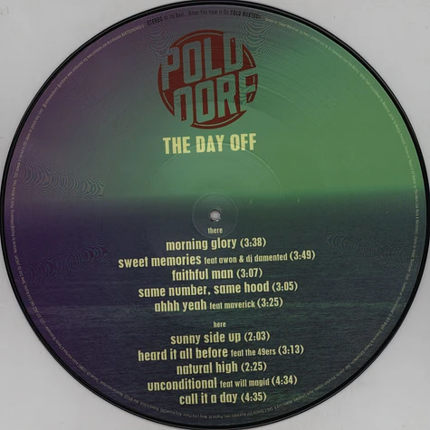 Poldoore - The Day Off Picture Disc