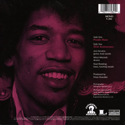 Jimi Hendrix - Purple Haze 51st Anniversary Edition