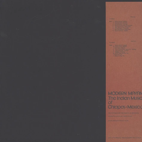 V.A. - Modern Myan: The Indian Music Of Chiapas, Mexico