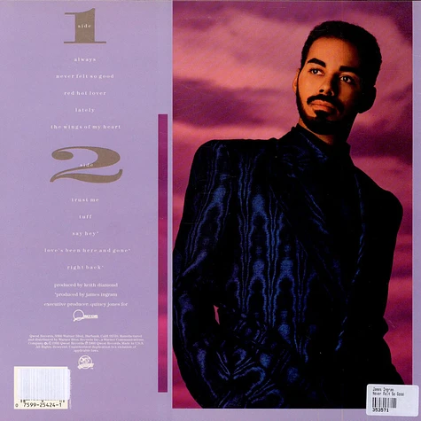 James Ingram - Never Felt So Good