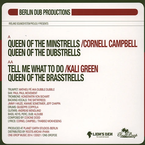 Cornell Campbell - Queen Of The Minstrells
