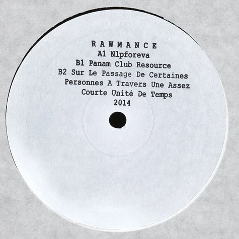 Rawmance - Nlpforeva EP