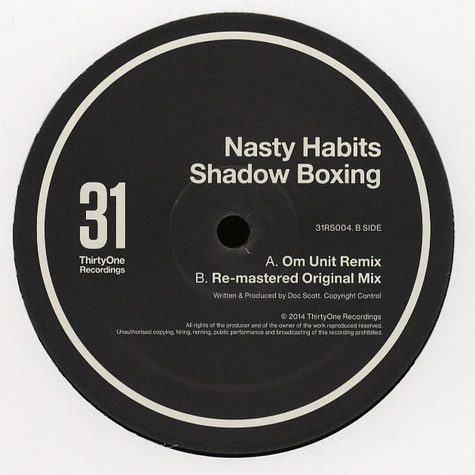 Nasty Habits - Shadow Boxing Om Unit Remix