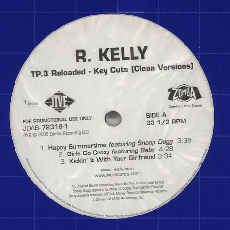 R. Kelly - TP.3 Reloaded - Key Cuts
