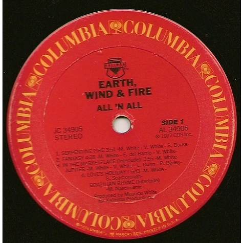 Earth, Wind & Fire - All 'N All