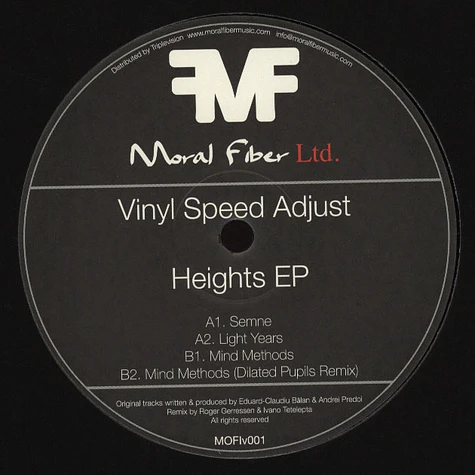 Vinyl Speed Adjust - Heights EP