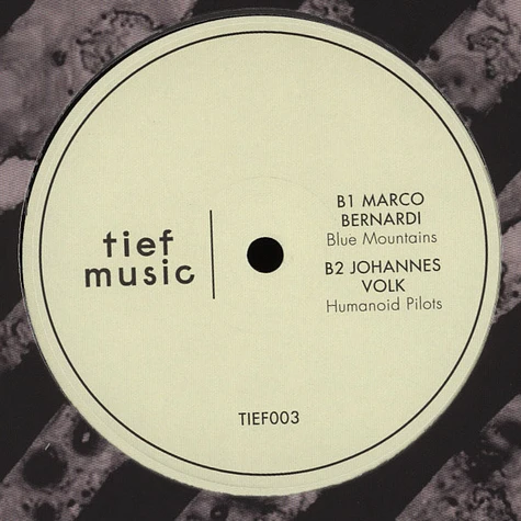 Marco Bernadi / Johannes Volk - Glare / Never On A Monday EP