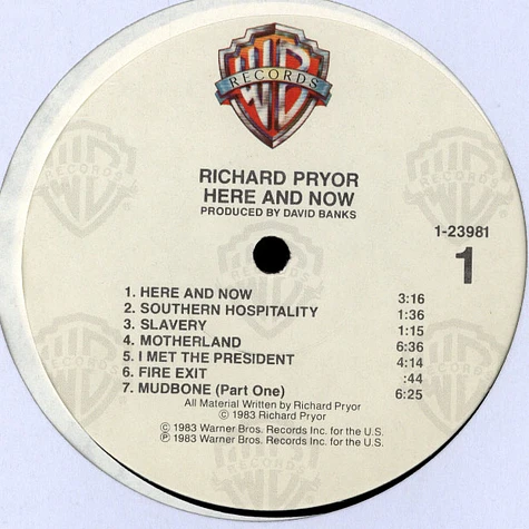 Richard Pryor - Here And Now