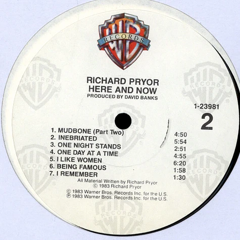 Richard Pryor - Here And Now