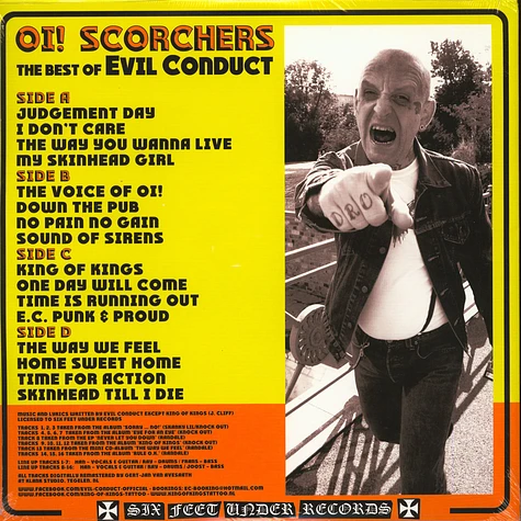 Evil Conduct - Oi! Scorchers
