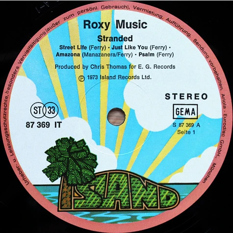 Roxy Music - Stranded