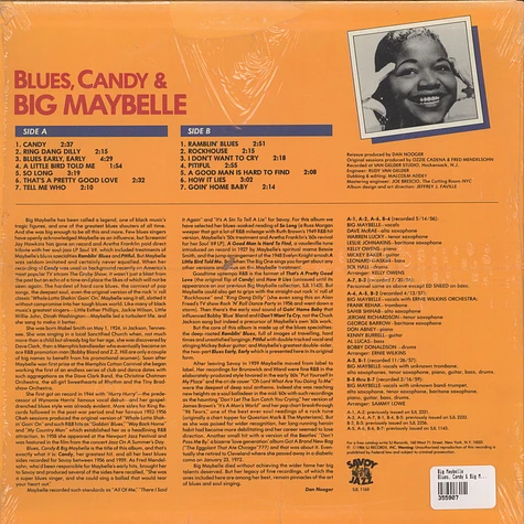 Big Maybelle - Blues, Candy & Big Maybelle