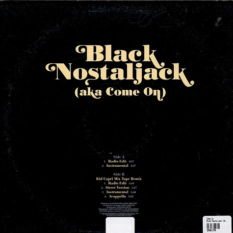 Camp Lo - Black Nostaljack (Aka Come On) - Vinyl 12