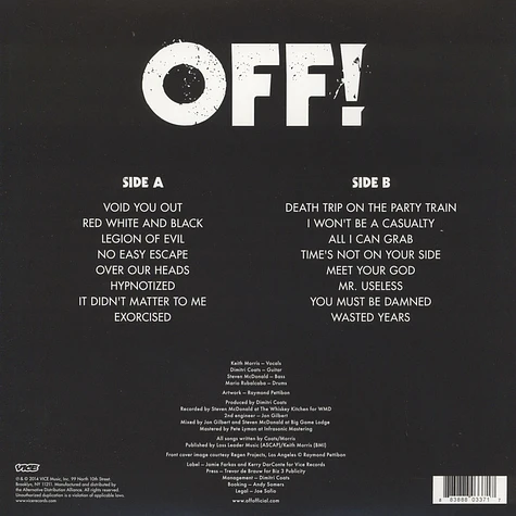 OFF! - Wasted Years