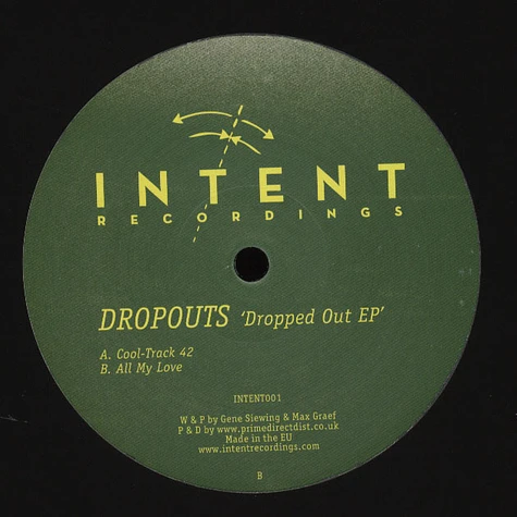 Dropouts (Gene Siewing & Max Graef) - Dropped Out EP