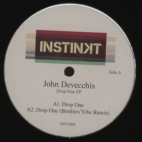 John Devecchis - Drop One EP
