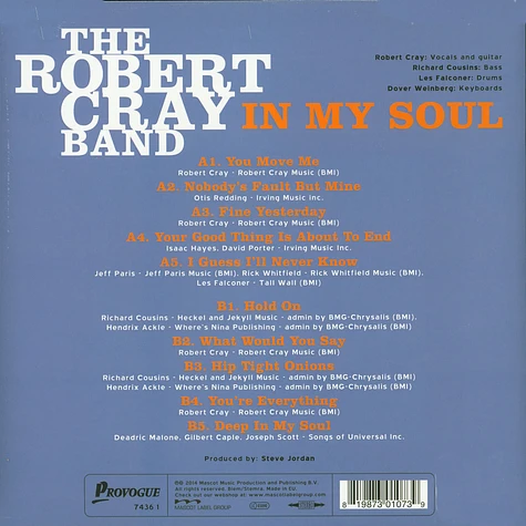 Robert Cray Band - In My Soul