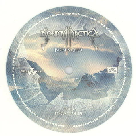 Sonata Arctica - Pariah's Child White Vinyl Edition