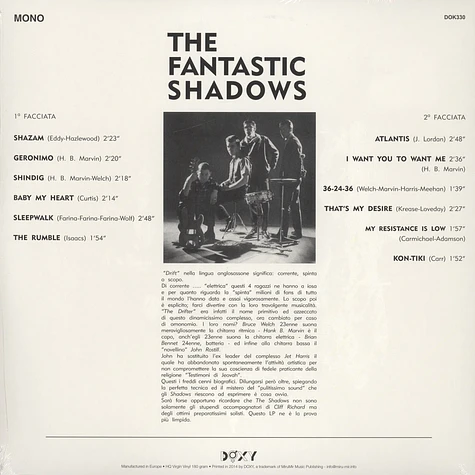 The Shadows - The Fantastic Shadows