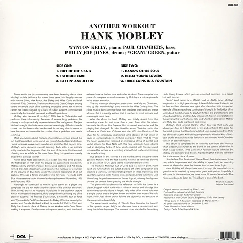 Hank Mobley - Another Workout