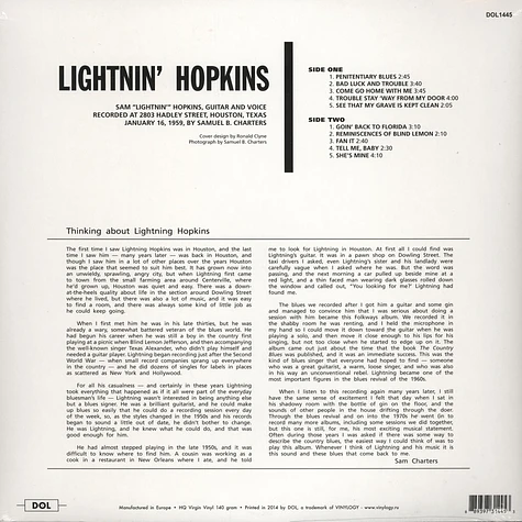 Lightnin' Hopkins - Lightnin' Hopkins