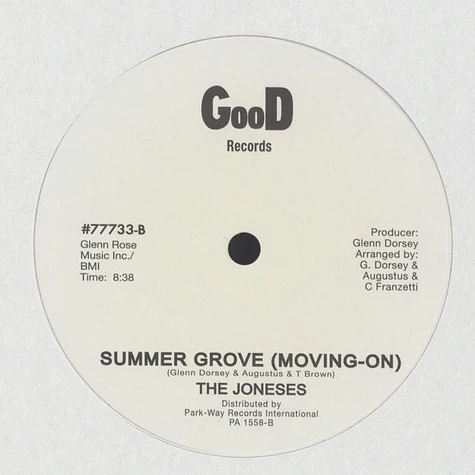 The Joneses - Summer Groove
