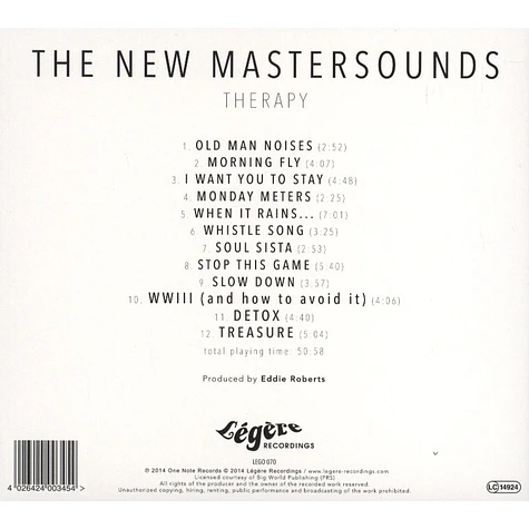 The New Mastersounds - Therapy