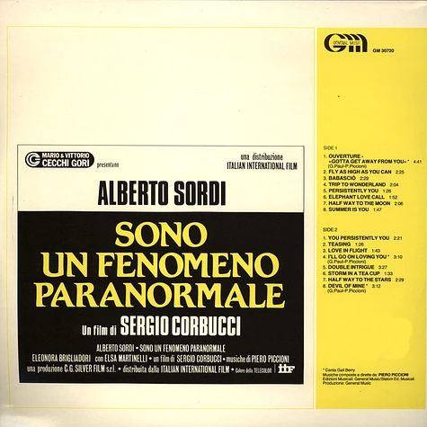 Alberto Sordi - OST Babascio Sono Un Fenomeno Paranormale