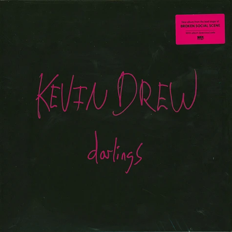 Kevin Drew of Broken Social Scene - Darlings Pink Vinyl Edition