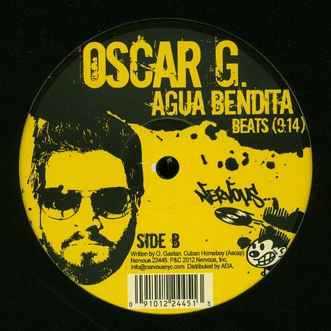 Oscar G - Agua Bendita