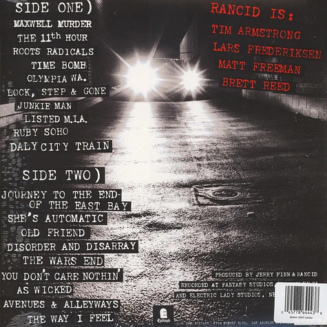 Rancid - ...And Out Come The Wolves