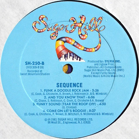 The Sequence - Sugar Hill Presents The Sequence