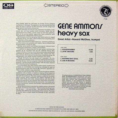 Gene Ammons - Heavy Sax