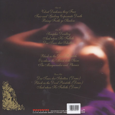 Theatre Of Tragedy - Velvet Darkness They Fear (Ltd. Gatefold / Purple Vinyl / Re-release)