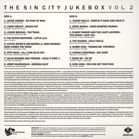 V.A. - Sin City Jukebox Volume 2