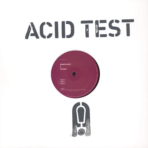 Donato Dozzy & Tin Man - Acid Test 09