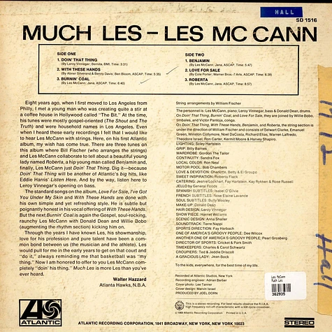 Les McCann - Much Les
