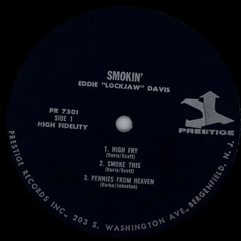 Eddie "Lockjaw" Davis With Shirley Scott - Smokin'