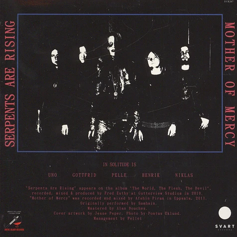 In Solitude - Serpents Are Rising / Mother Of Mercy