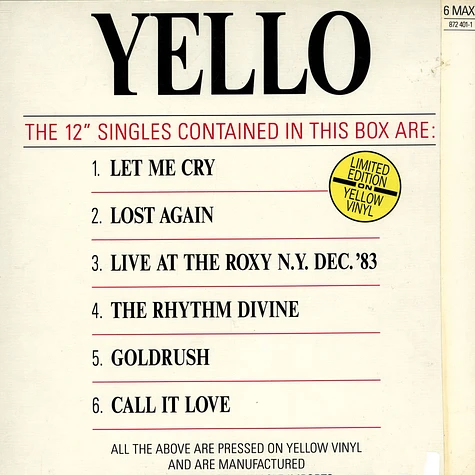 Yello - The 12" Collection