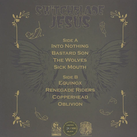 Switchblade Jesus - Switchblade Jesus Black Vinyl Edition