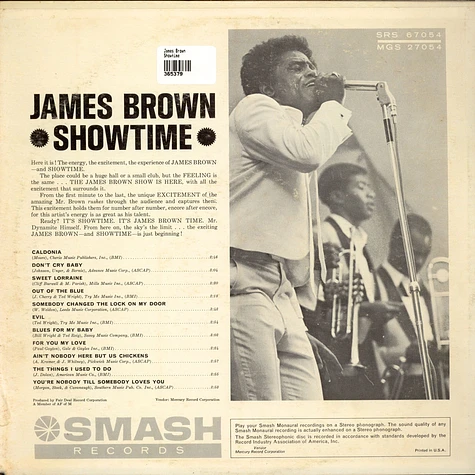 James Brown - Showtime