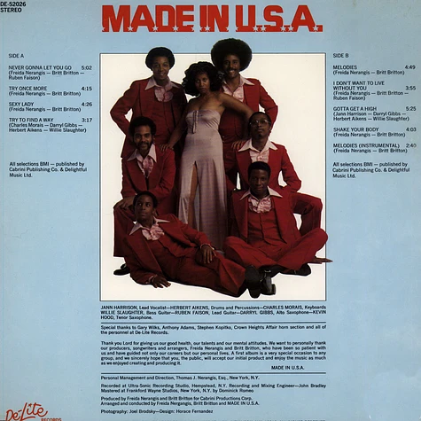 Made In USA - Made In U.S.A.