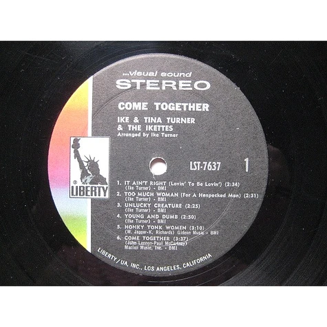 Ike & Tina Turner And The Ikettes - Come Together