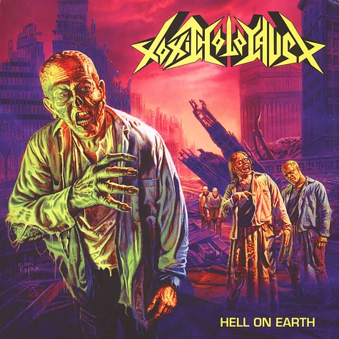 Toxic Holocaust - Hell On Earth Green / Pink Vinyl Edition
