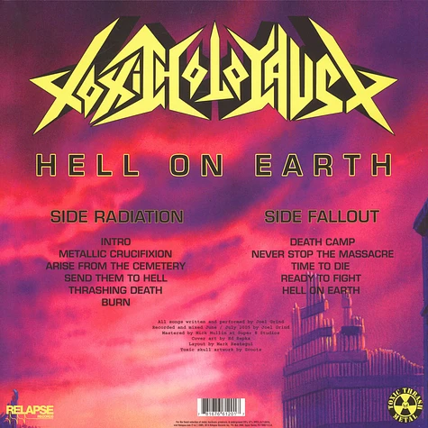 Toxic Holocaust - Hell On Earth Green / Pink Vinyl Edition