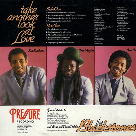 The Blackstones - Take Another Look At Love