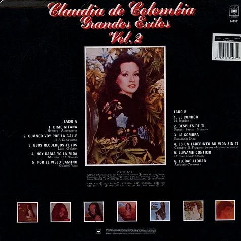 Claudia De Colombia - Grandes Exitos Vol. 2