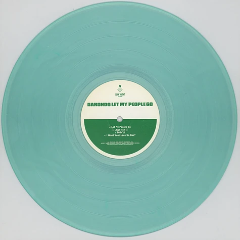 Darondo - Let My People Go Clear Green Vinyl Edition